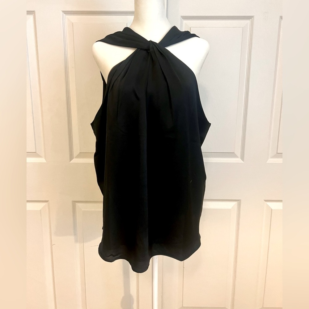 Ann Taylor Satin Halter NWT